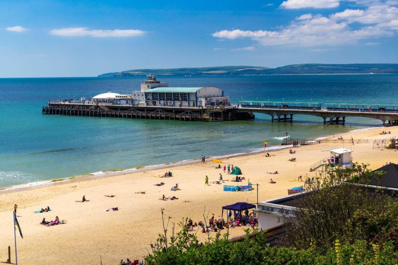 Lovely Apartment, One Minute From Bournemouth Beach And Town. 외부 사진